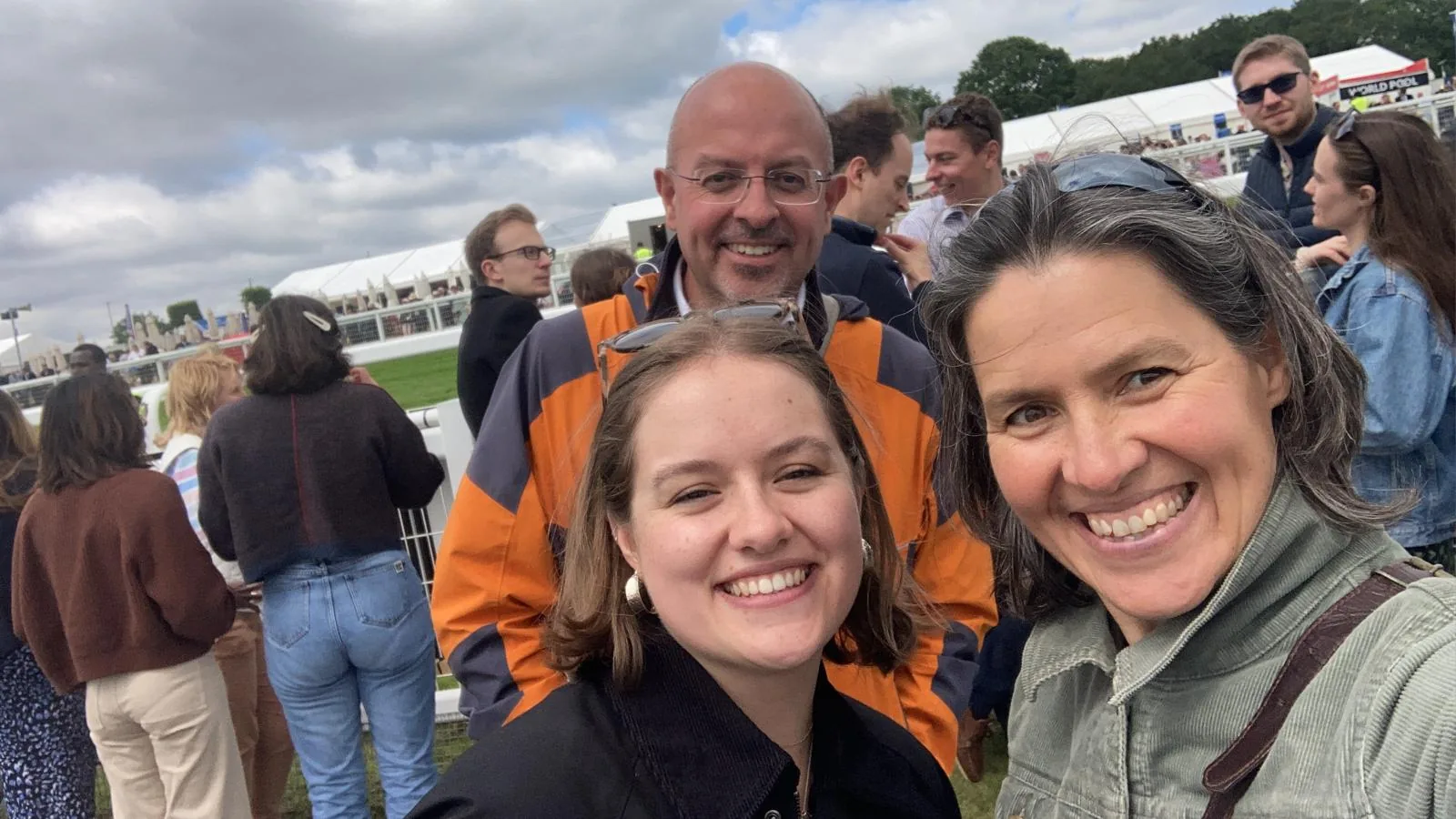 Selfie with mum at the races